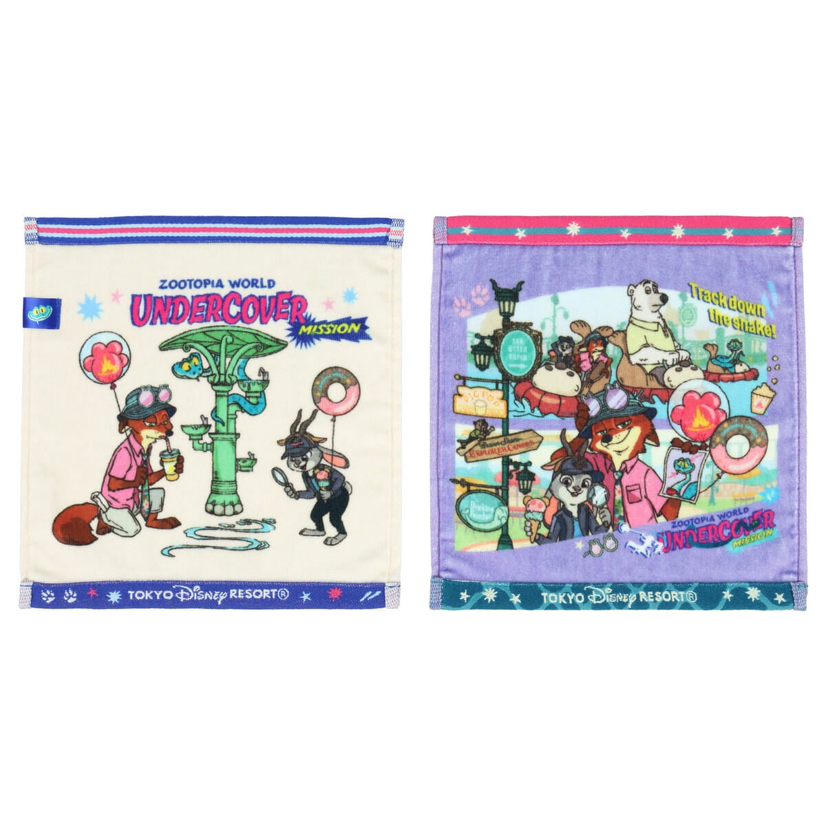 手巾套裝｜ZOOTOPIA WORLD UNDERCOVER MISSION