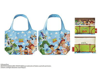日本限定 Tokyo Banana x Toy Story 環保袋/ Shake shake匙扣