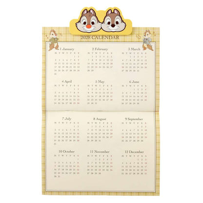 Chip & Dale 磁石夾仔掛牆月曆 |CALENDAR ＆ ORGANIZER 2027