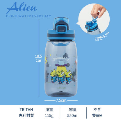 台灣 三眼仔 (太空版) 彈蓋水樽 550ml