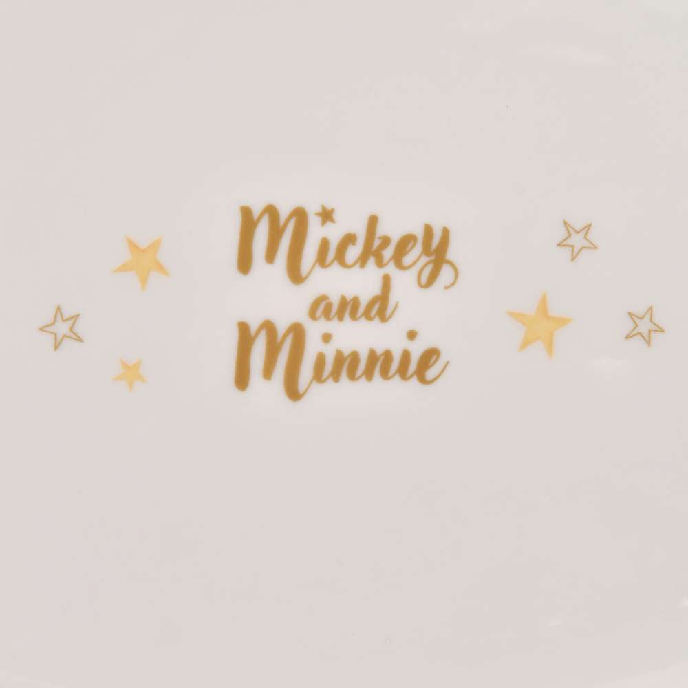 Mickey & Minnie 陶瓷碟 - HOLIDAY SEASON COLLECTION