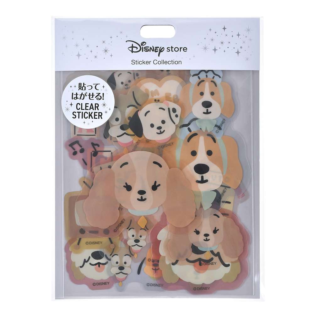 Marie/ Disney Dogs Sticker Set