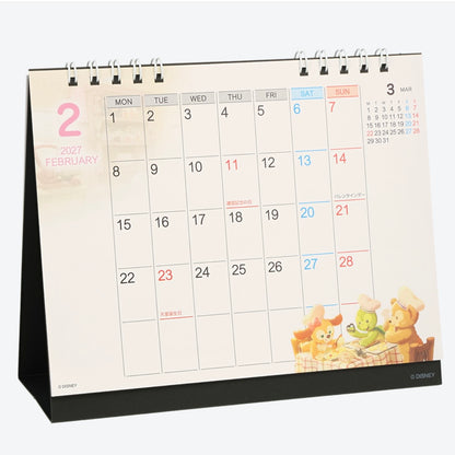 Disney Resort 集合坐枱月曆 Calendar 2027