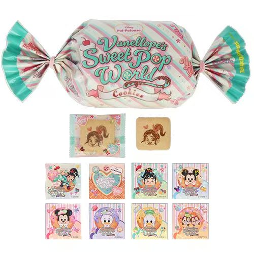 雲妮 袋裝曲奇連Sticker - VANELLOPE’S SWEET POP WORLD 東京迪士尼樂園