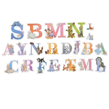 Disney 字母合集 大貼紙套裝