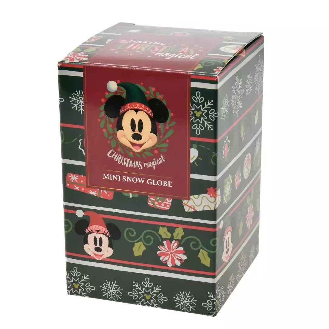 Disney Store Christmas 2024 Mickey 水晶球擺設