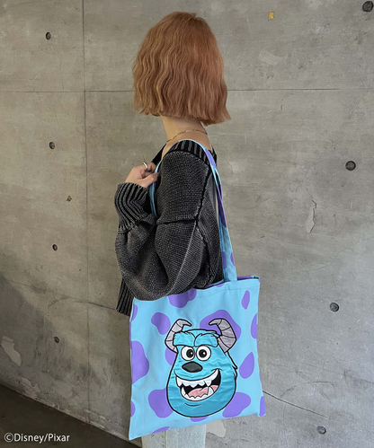 4GEEKs by SPIRALGIRL | Pixar 毛毛 長袖冷衫/ Tote Bag 怪獸大學