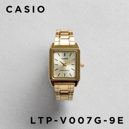 CASIO | LTP-V007  女裝鋼錶 10色