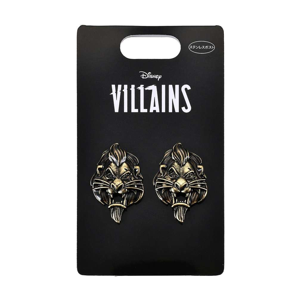 Scar 耳環 - Disney Halloween 2026 VILLAINS