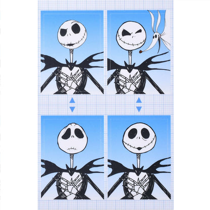 Jack 證件相貼紙  - TIM BURTON'S THE NIGHTMARE BEFORE CHRISTMAS