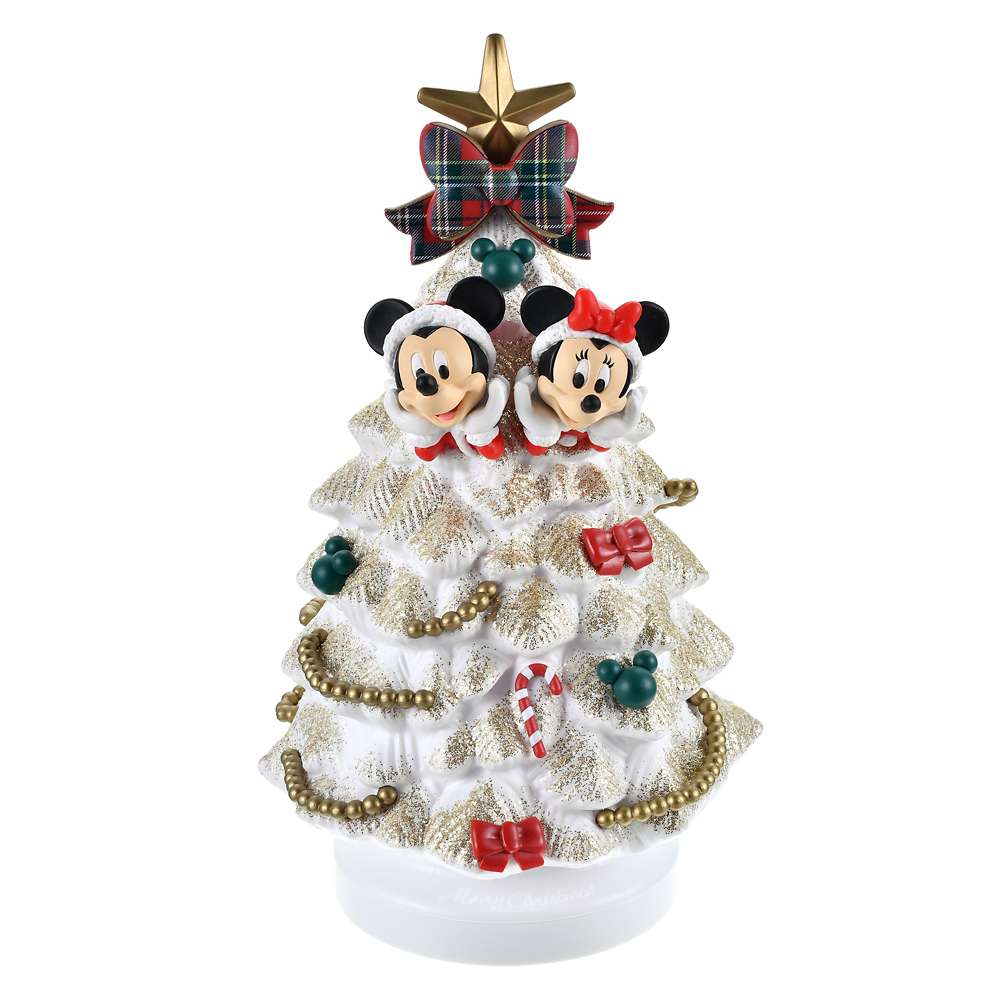 Mickey & Minnie 白色聖誕樹脆脆｜ Disney Store Christmas 2025