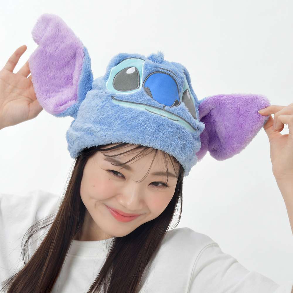 Stitch/ Pooh 乾髮帽