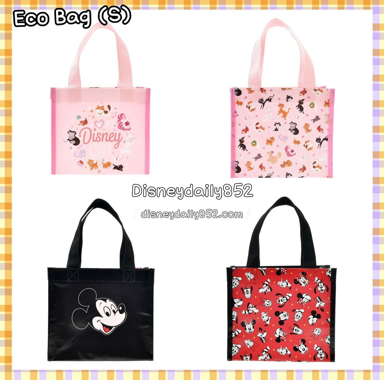 Marie/ Mickey Eco Bag(S)