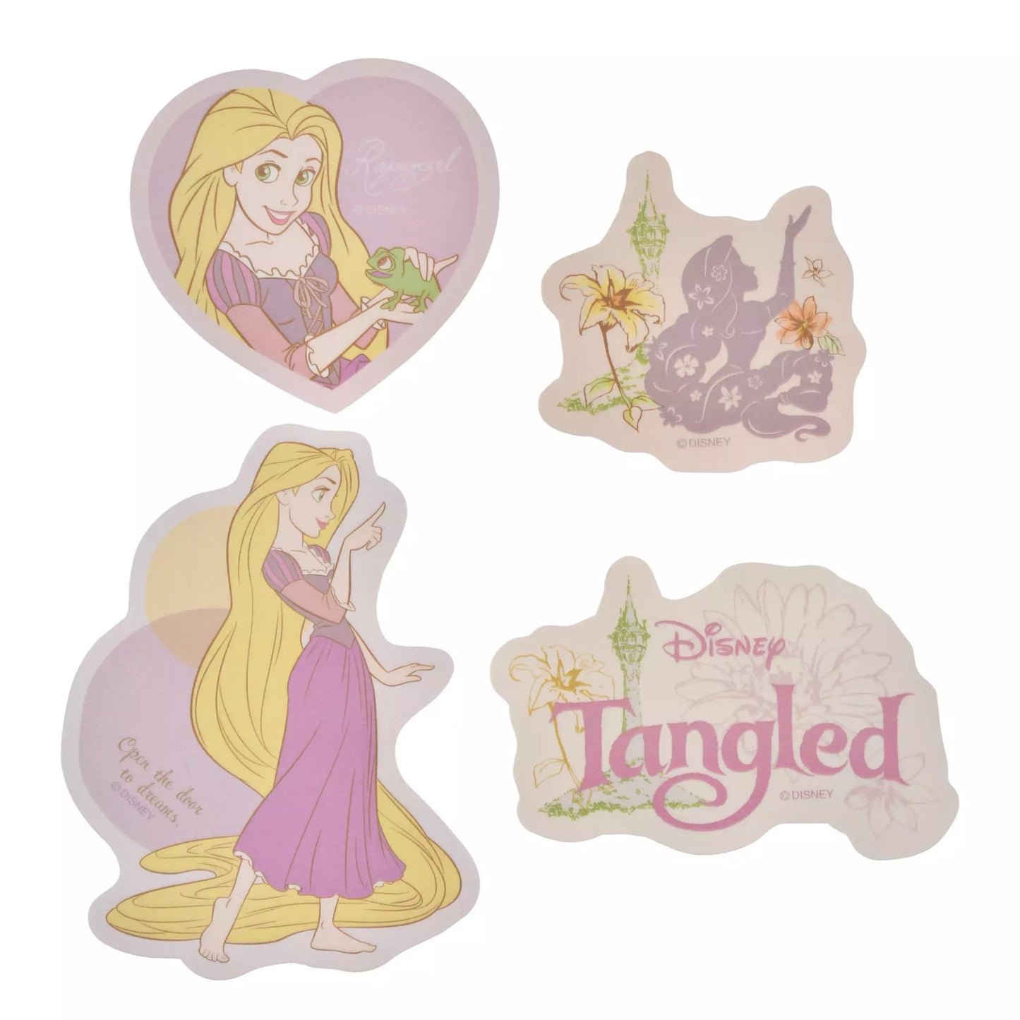 Rapunzel/ Ariel A/ B Set 大貼紙Set Sticker Collection