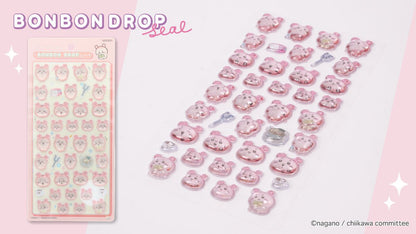 Chiikawa | 飛鼠/ 古本屋 脹卜卜貼紙 BONBON DROP Sealちいかわ 小可愛