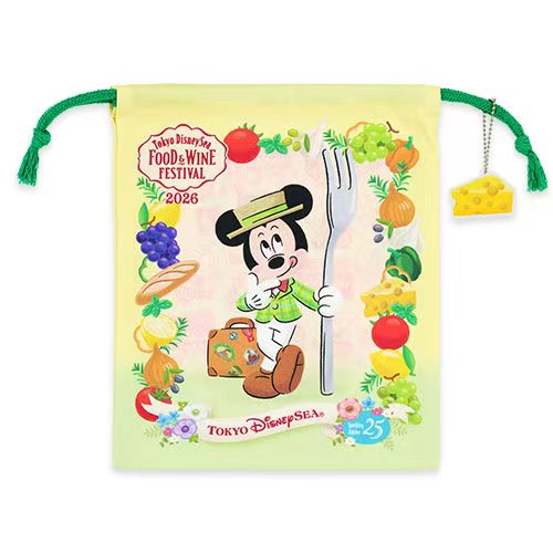 Mickey 索袋 - Special Merchandise x 五星級大鼠 - TOKYO DISNEY SEA FOOD & WINE FESTIVAL