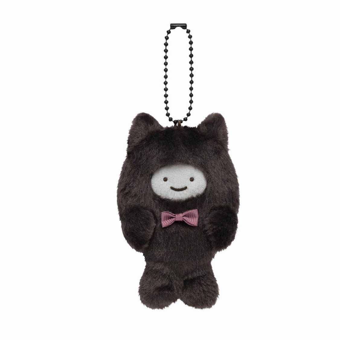 小白虎與黑虎蝦 |  扮貓公仔匙扣