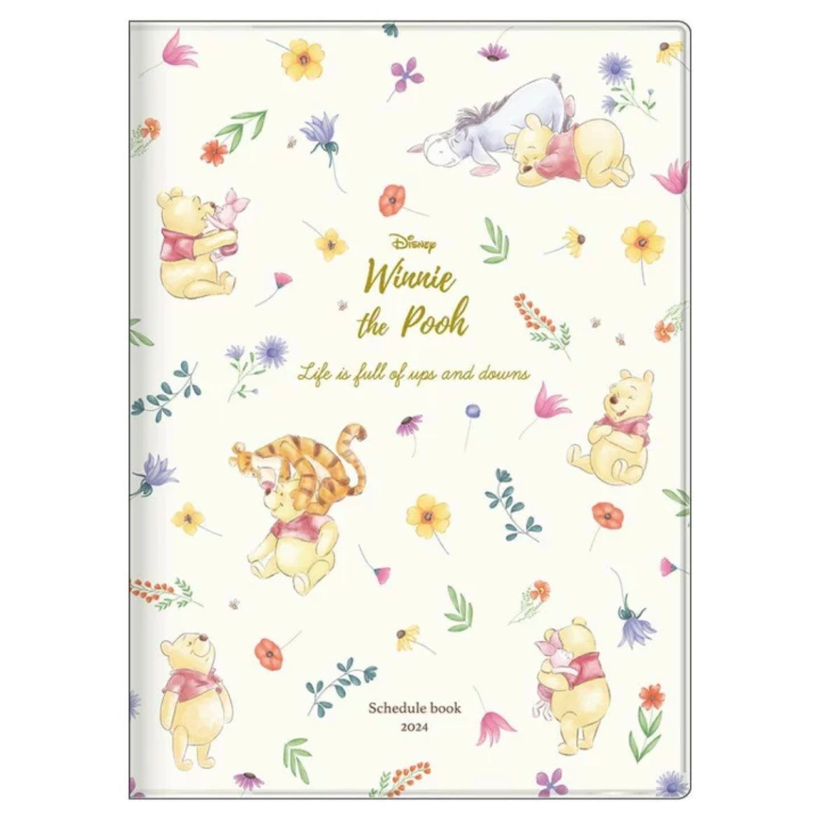 Winnie the Pooh 米黃色款 B6 Schedule Book 2024
