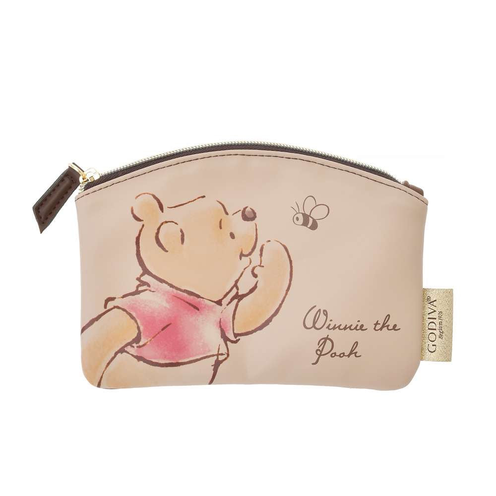 DISNEY VALENTINE  Pooh GODIVA 朱古力連Pouch