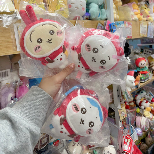 現貨 紅帽小可愛/小八/ 小兔兔 冬日造型掛飾 Chiikawa 小可愛 x 日本7-11限定 聖誕一番賞