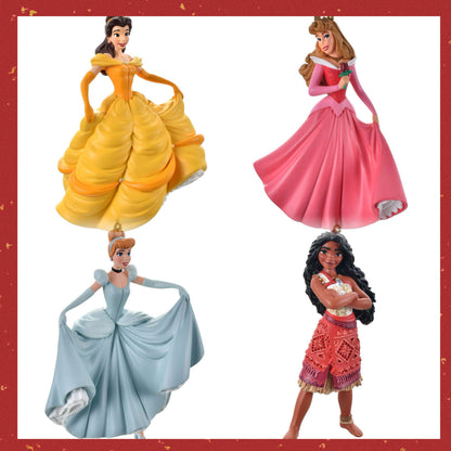 Belle/ Aurora/ Cinderella/ Moana | 2026 DISNEY CHRISTMAS ORNAMENT
