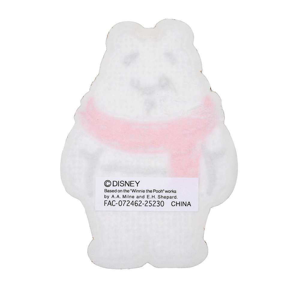 Pooh 立體刺繡貼紙｜ White Pooh 2025