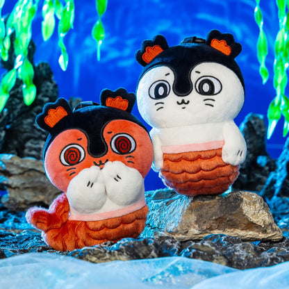 受注預訂12月到貨：Chiikawa 電影｜人魚島的秘密｜賽蓮 公仔掛飾（正常樣/ 辣樣） ちいかわ