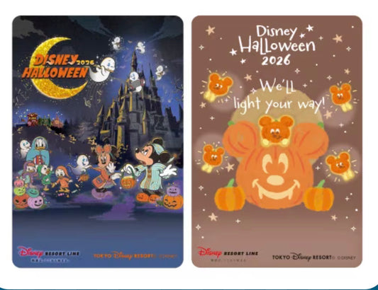紀念車票 | TOKYO DISNEY RESORT HALLOWEEN 2026