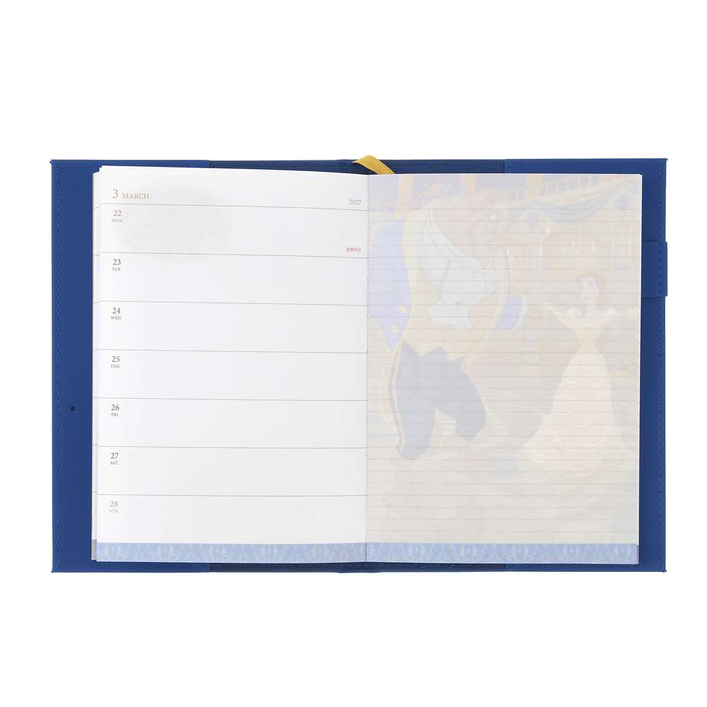 Beauty & The Beast 月週間 B6 Schedule|CALENDAR ＆ ORGANIZER 2027