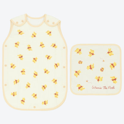 東迪｜Pooh - 棉背心 & 手巾 *90cm Baby Gift Set