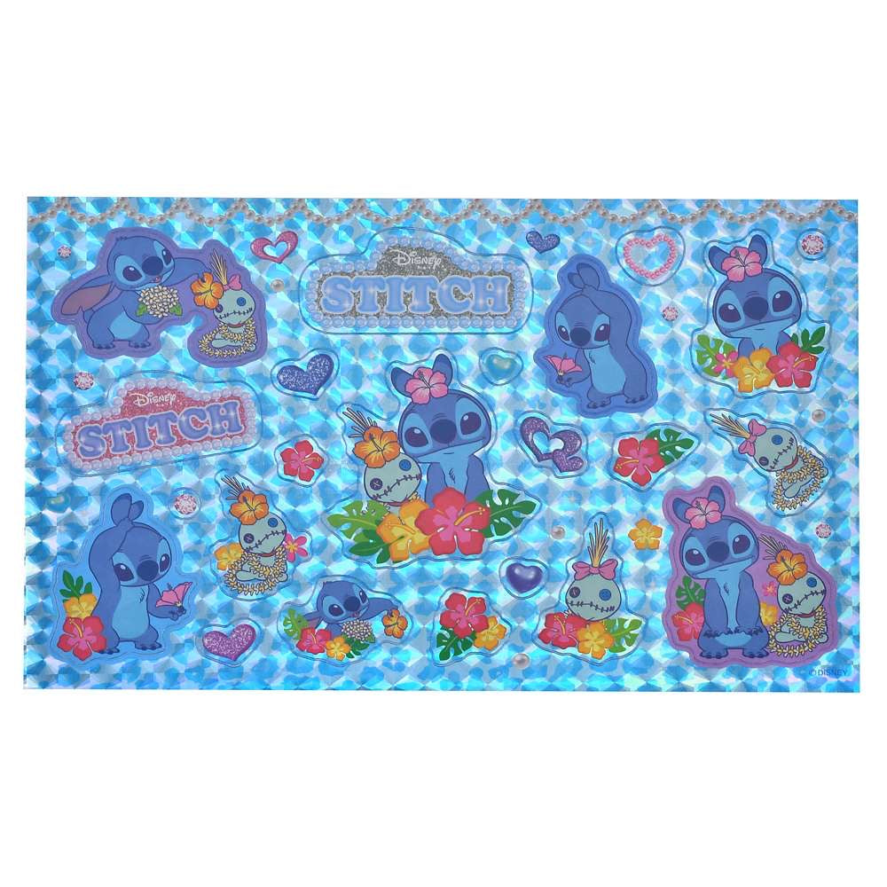 Minnie/ Marie/ Stitch/ Ariel 閃爍貼紙 - Sticker Collection