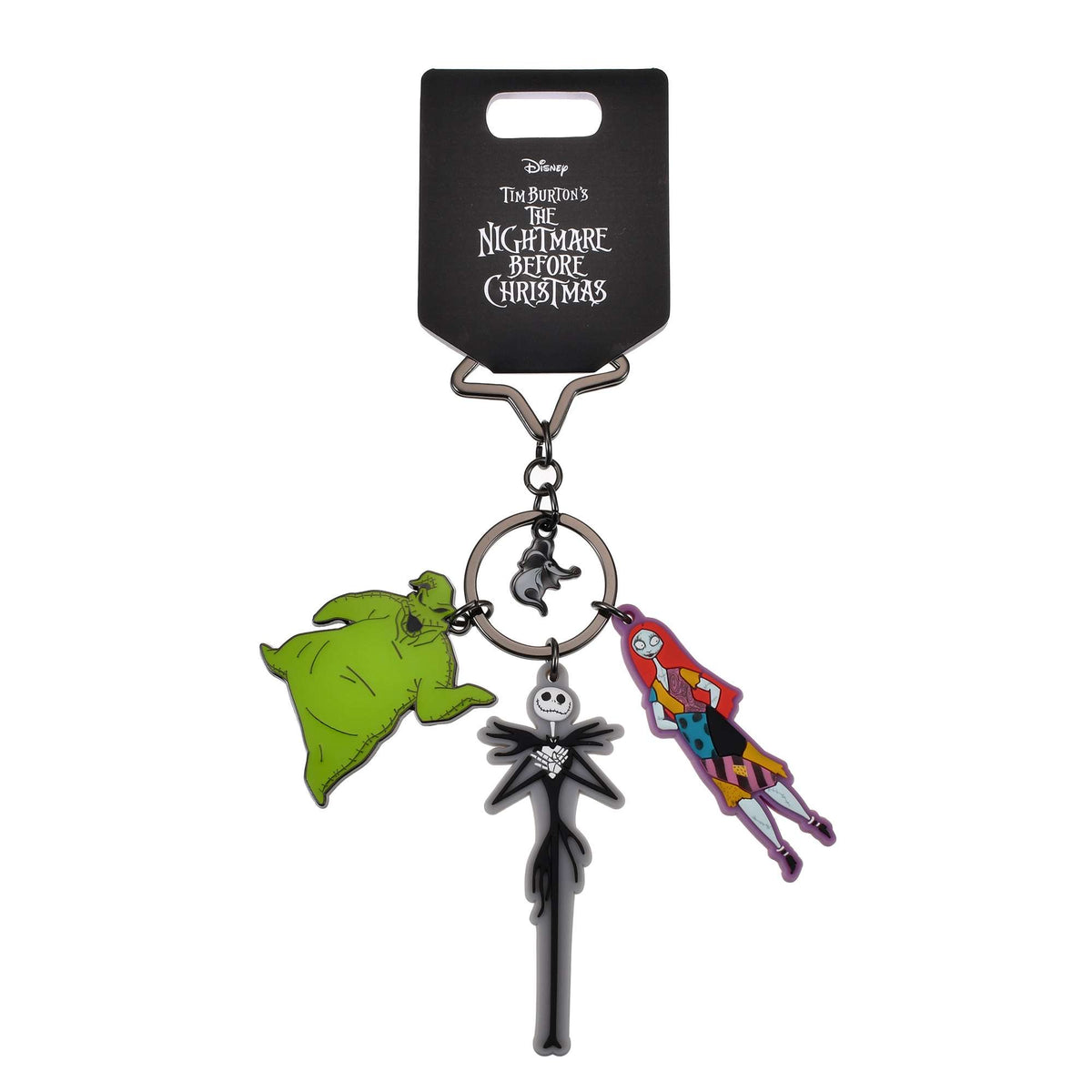 Jack & Sally & 布袋 3連 Keychain｜TIM BURTON'S THE NIGHTMARE BEFORE CHRISTMAS