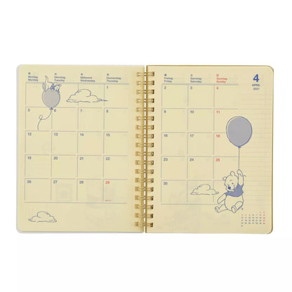Pooh & Friends Rollbahn Diary 月間 Schedule|CALENDAR ＆ ORGANIZER 2027