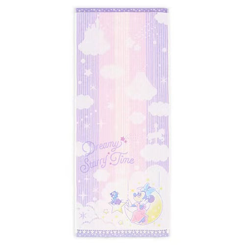 Minnie 長毛巾 - DisneyLand 園區 DREAMY STARRY TIME