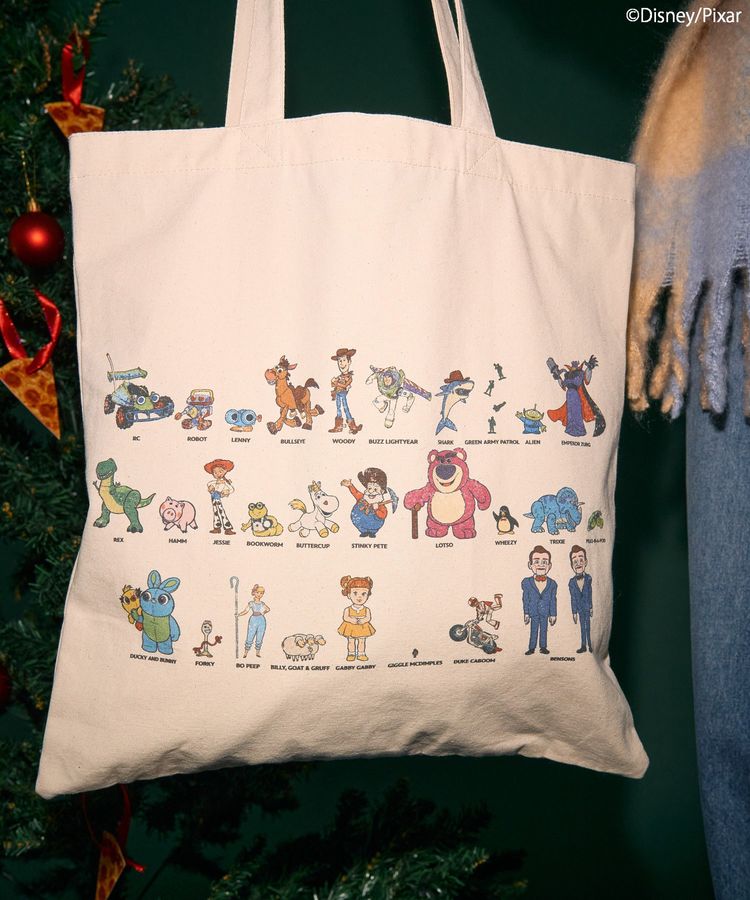 Toy Story Pizza Planet 集合大Tote Bag| American Holic