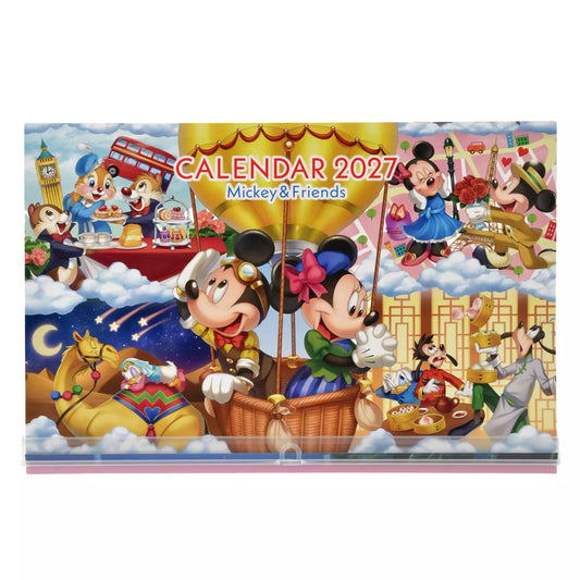 Mickey & Friends 掛牆月曆 |CALENDAR ＆ ORGANIZER 2027