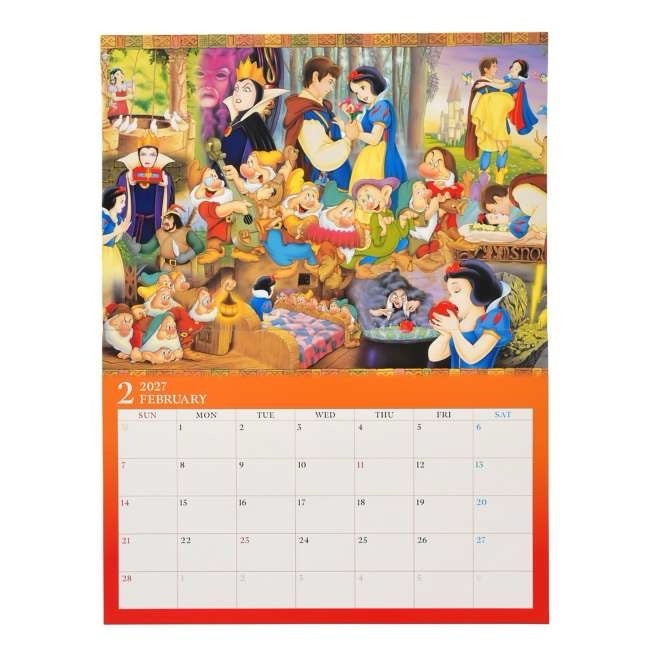 Disney 角色 掛牆月曆 |CALENDAR ＆ ORGANIZER 2027