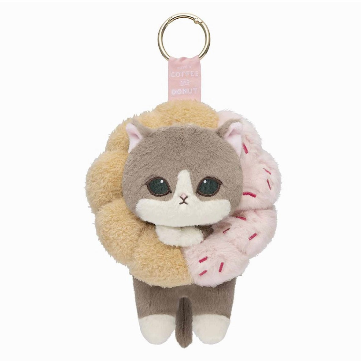 24/10 Mofusand | 鯊魚貓貓 Donuts 冬甩 Keyring