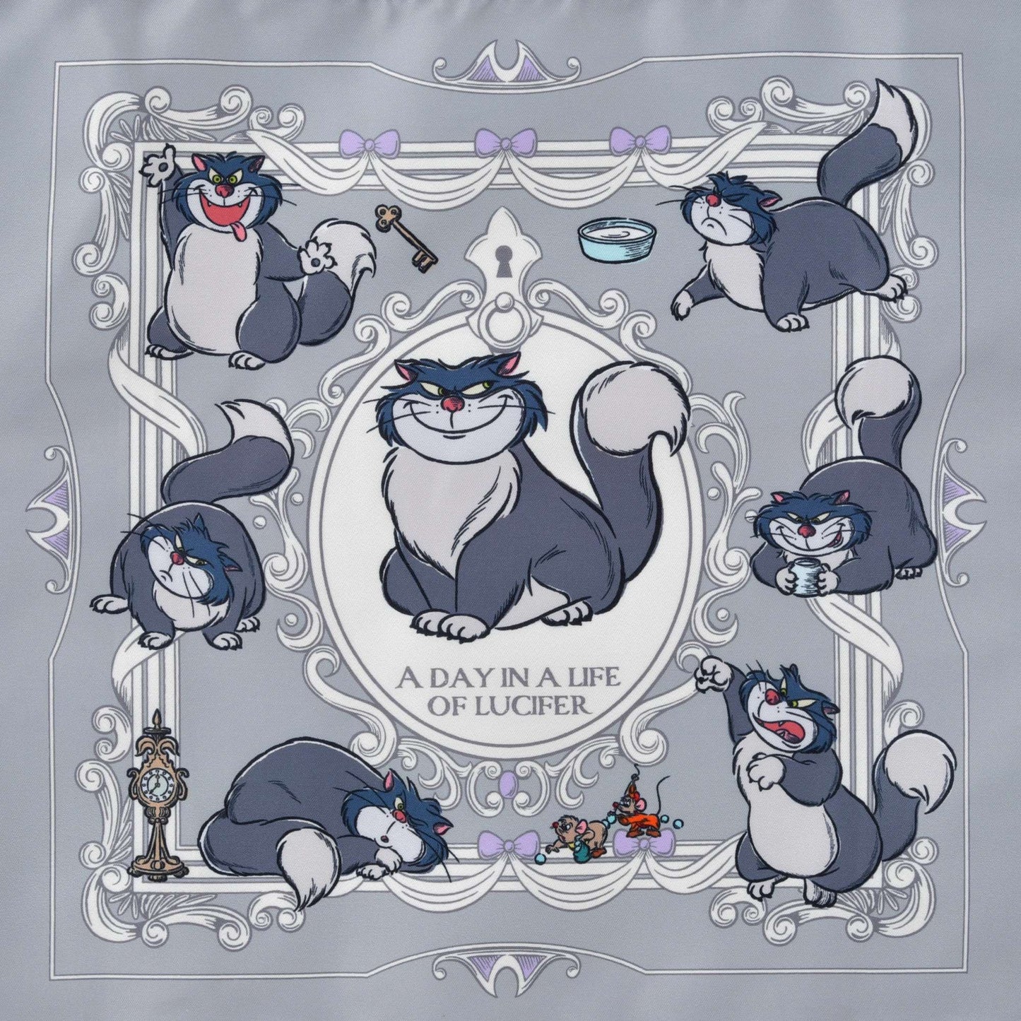 Lucifer 摺疊環保袋連Pouch｜ Disney Cat Day 2026