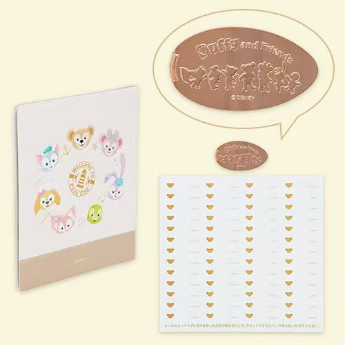 Duffy & Friends 銅幣收納簿連coins (東京迪士尼海洋限定)