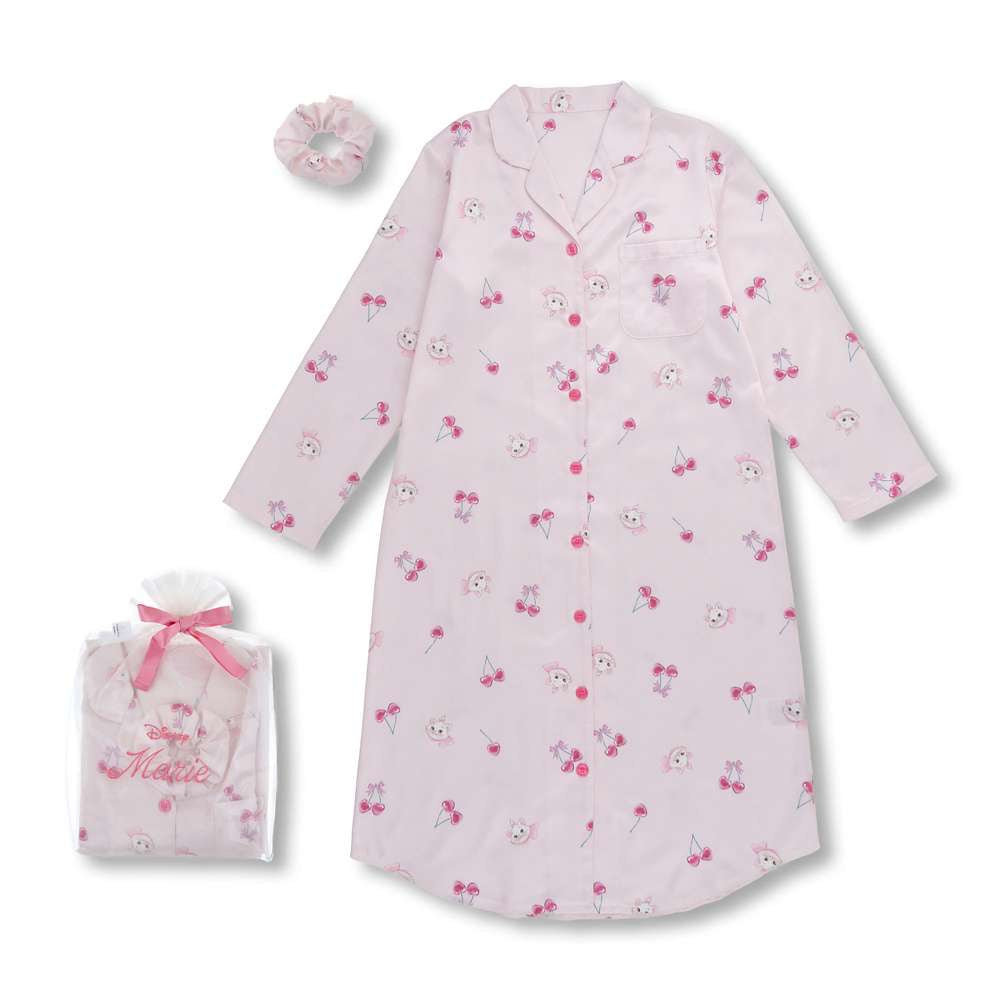 Marie 睡裙連髮圈套裝｜ Glossy Fruits