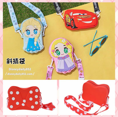 Rapunzel/ Elsa/ Minnie/ Mcqueen 斜孭袋