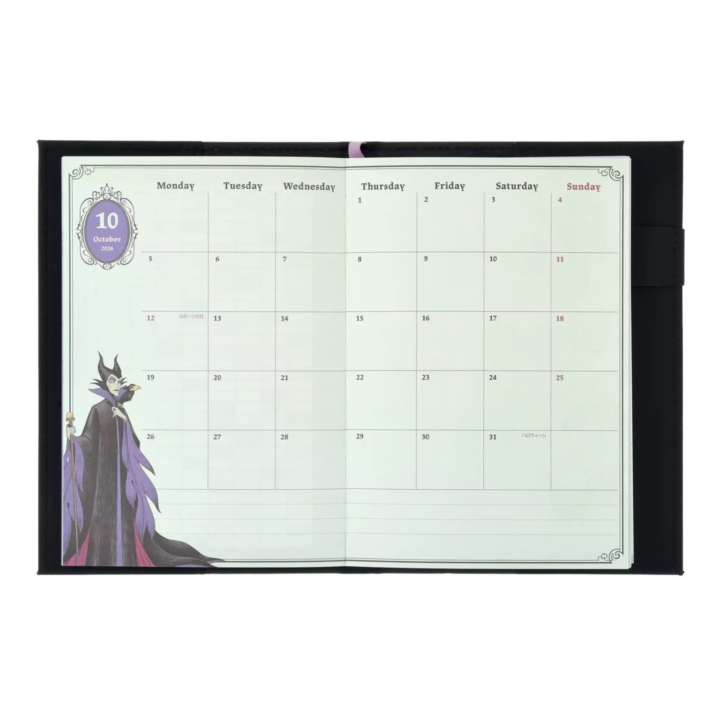 Villains 月週間 B6 Schedule|CALENDAR ＆ ORGANIZER 2027