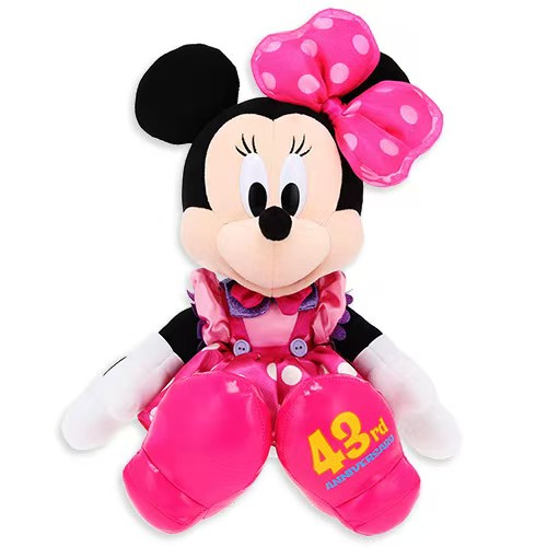 Minnie 公仔 - Disney 樂園 43 RD ANNIVERSARY