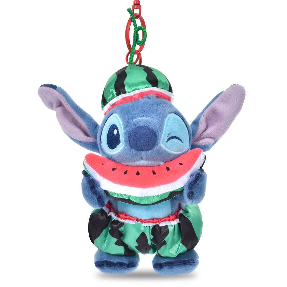 夏日消暑西瓜系列 Pooh/ Stitch/ Chip/ Dale 掛飾 スイカだいすき