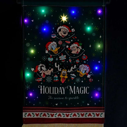Mickey & Friends LED 掛布｜ Disney Store Christmas 2025