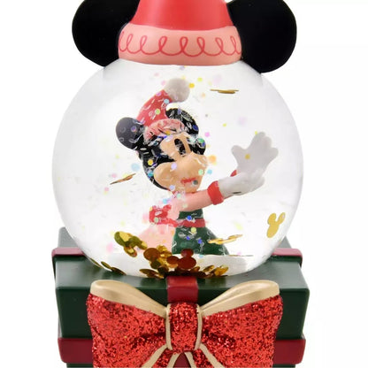 Disney Store Christmas 2024 Minnie 水晶球擺設