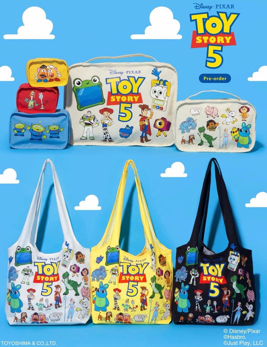 先行預訂 WC x Toy story 5 撥水Tote Bag/ 旅行收納袋套裝