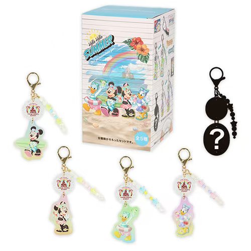 盲抽/ 套裝 Keychain - DisneyLand 園區 Hello Hello Summer