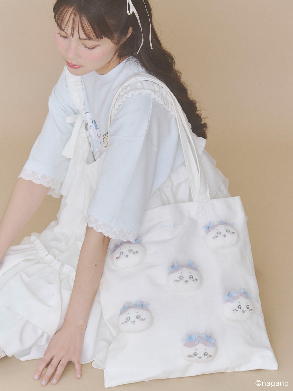 merry jenny x Chiikawa 小可愛 Tote Bag